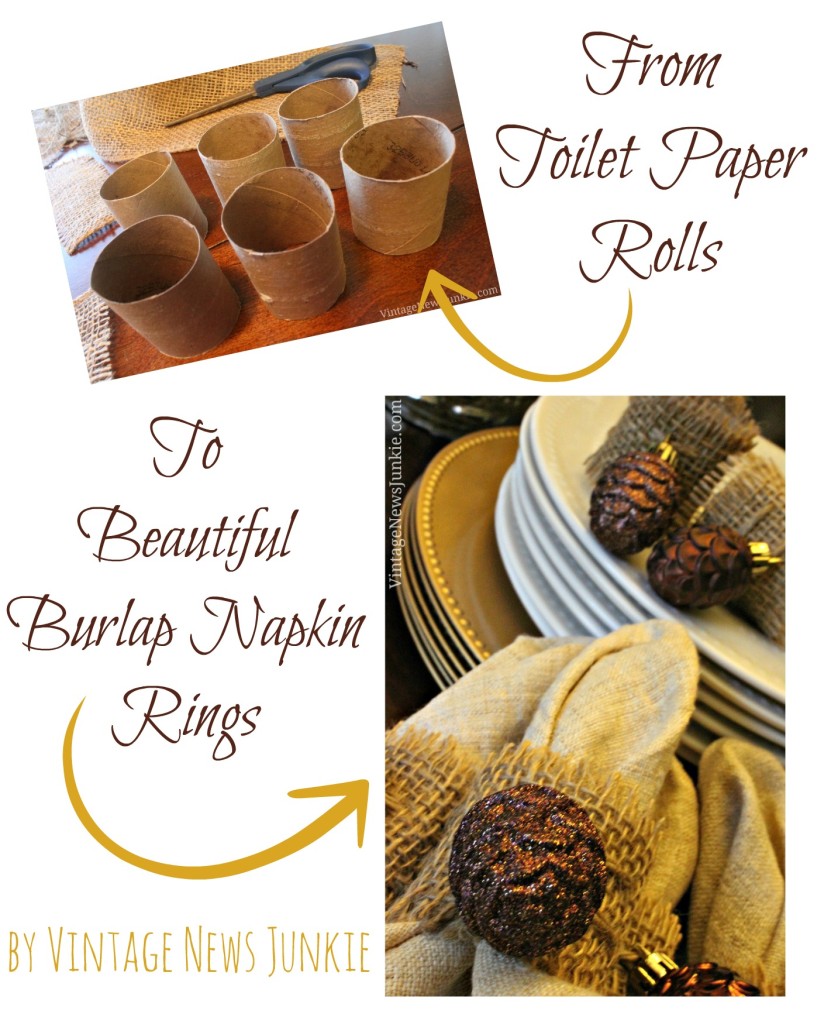 Toilet Paper Roll Napkin Rings