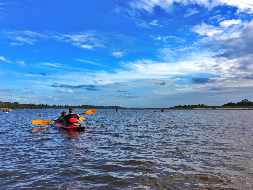 Kayaking Carolina Beach