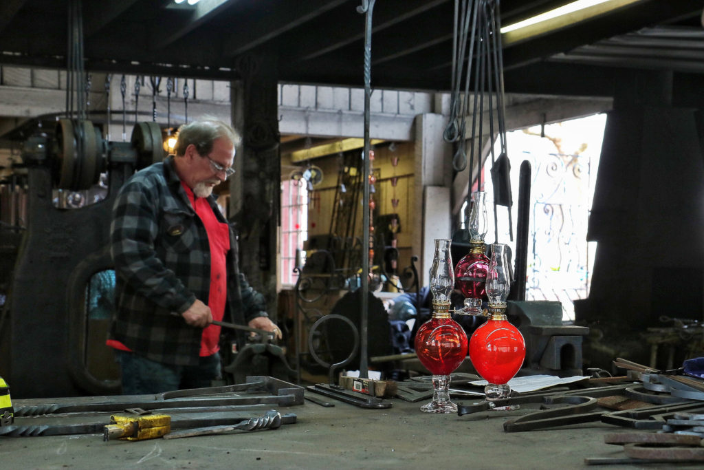 The Blacksmith at Dollywood