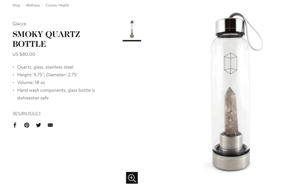 Crazy Goop Water Bottle