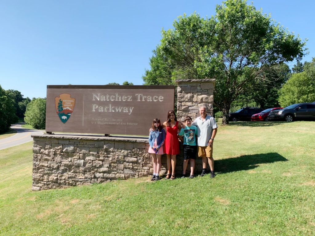 Nashville to Tupelo on the Natchez Trace Parkway